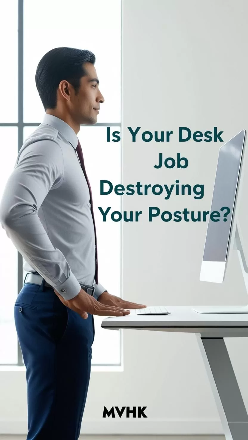 Stretching at Desk to Fix Lower Cross Syndrome