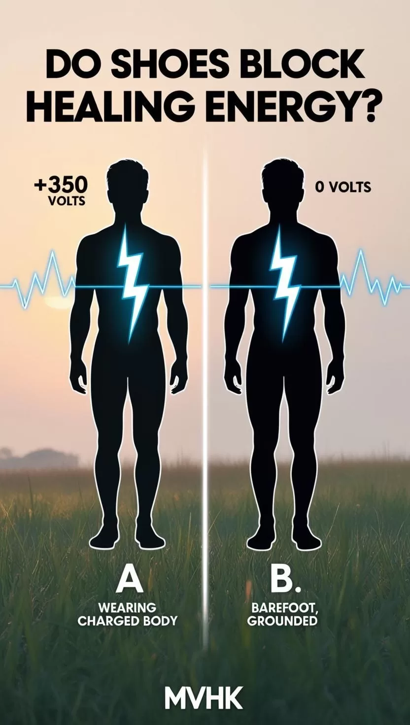 grounding-voltage-effect-barefoot-vs-shoes.webp: "Comparison of electrical charge in body with and without grounding"