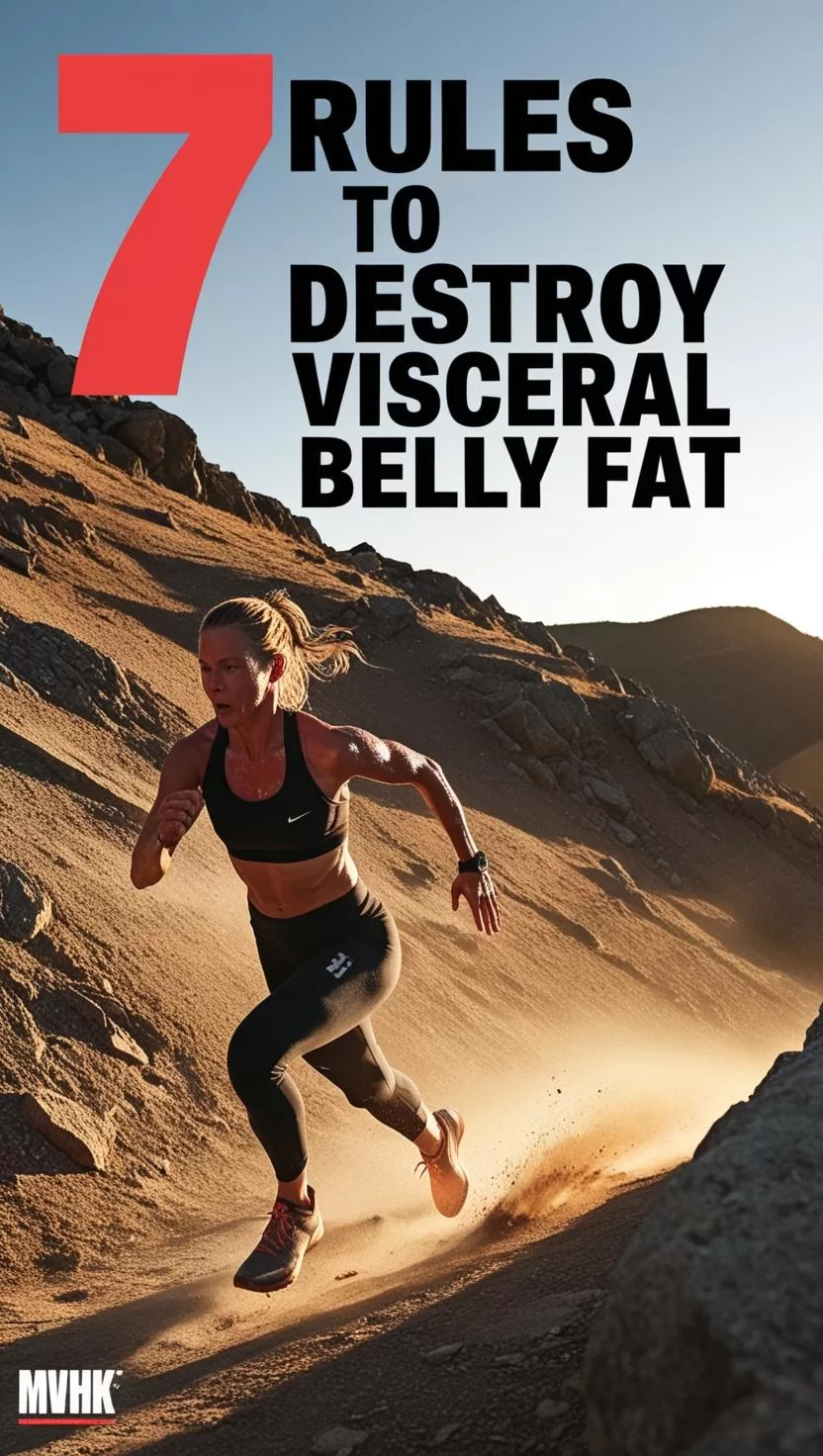 Sprinting to burn visceral fat in the sun