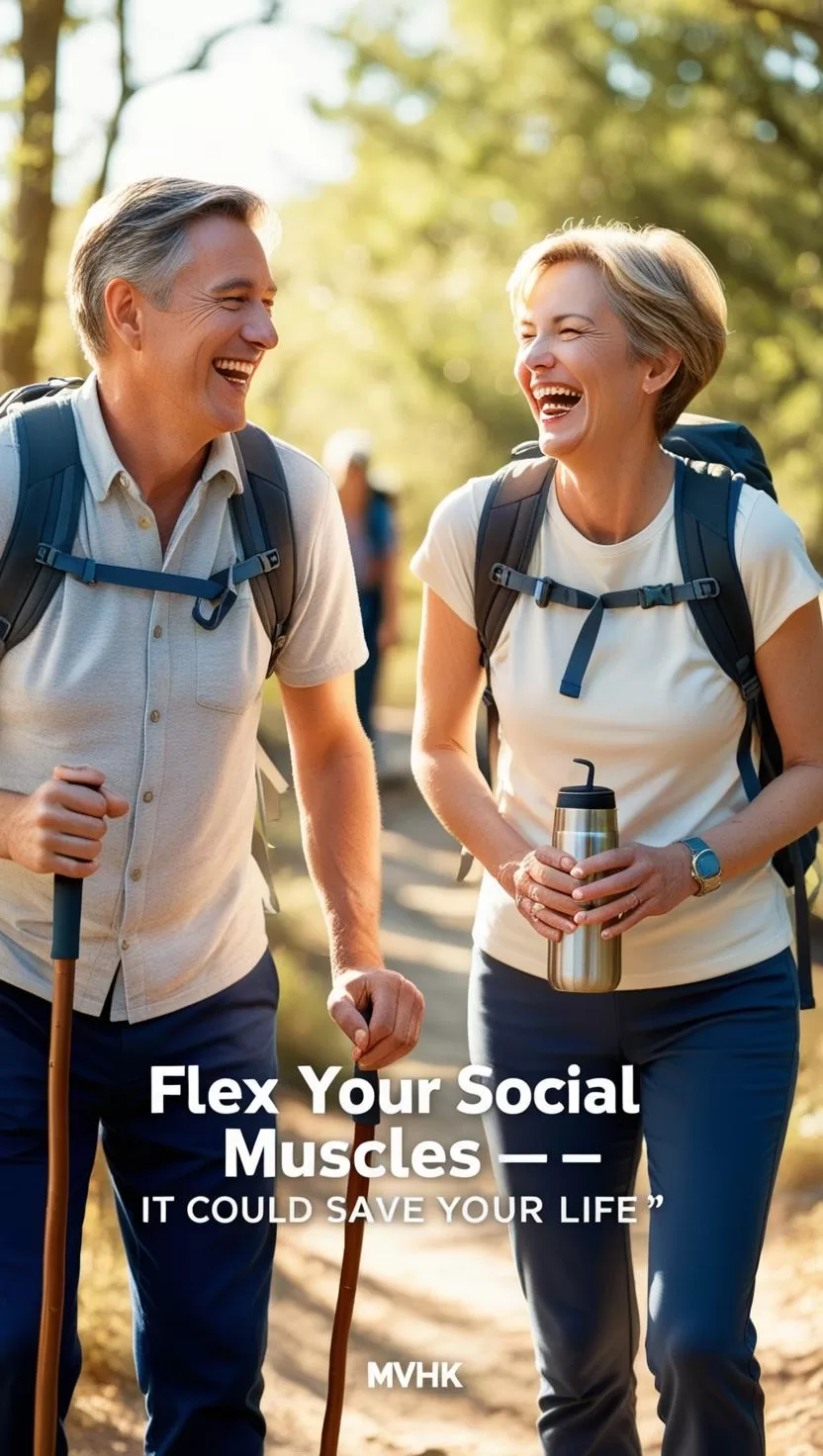 Older adults staying healthy through social connection after 50”