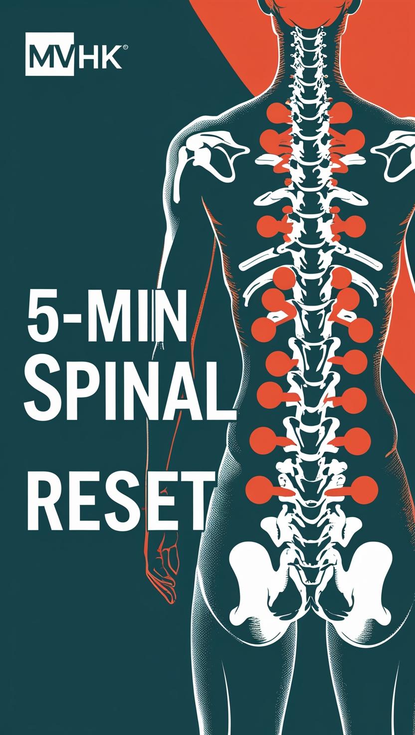 Human spine showing cervical, thoracic, and lumbar areas for decompression