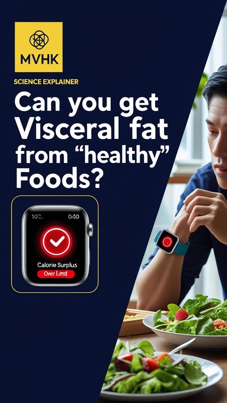 Title: Can Overeating Healthy Food Cause Visceral Fat?
