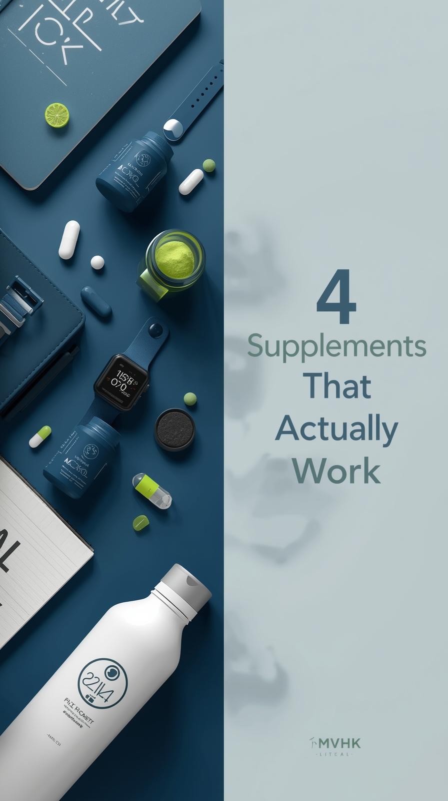 4 Supplements That Actually Work (And Why I Use Them Daily)