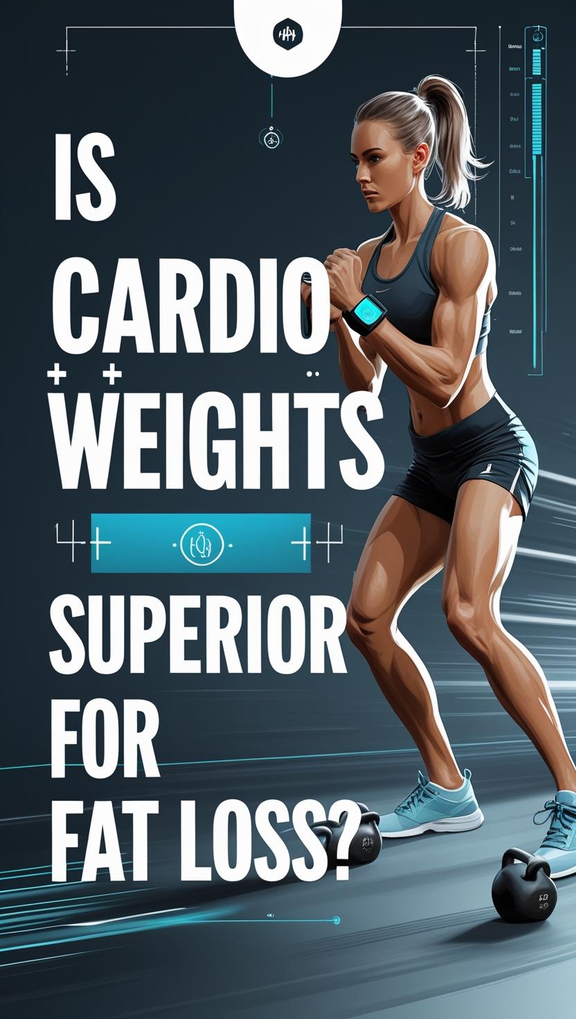 Athlete performing kettlebell swings with smart watch tracking fat loss metrics