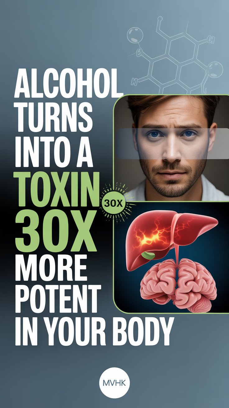 Alcohol Turns Into a Toxin 30x More Dangerous: The Truth Behind Acetaldehyde