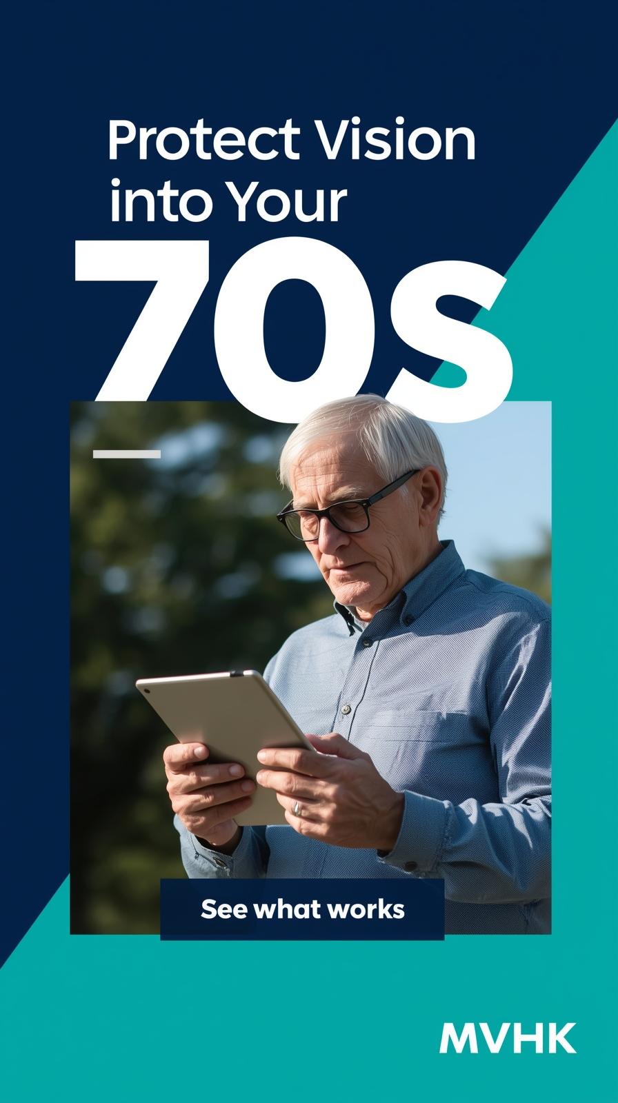 man reading a message on his tablet