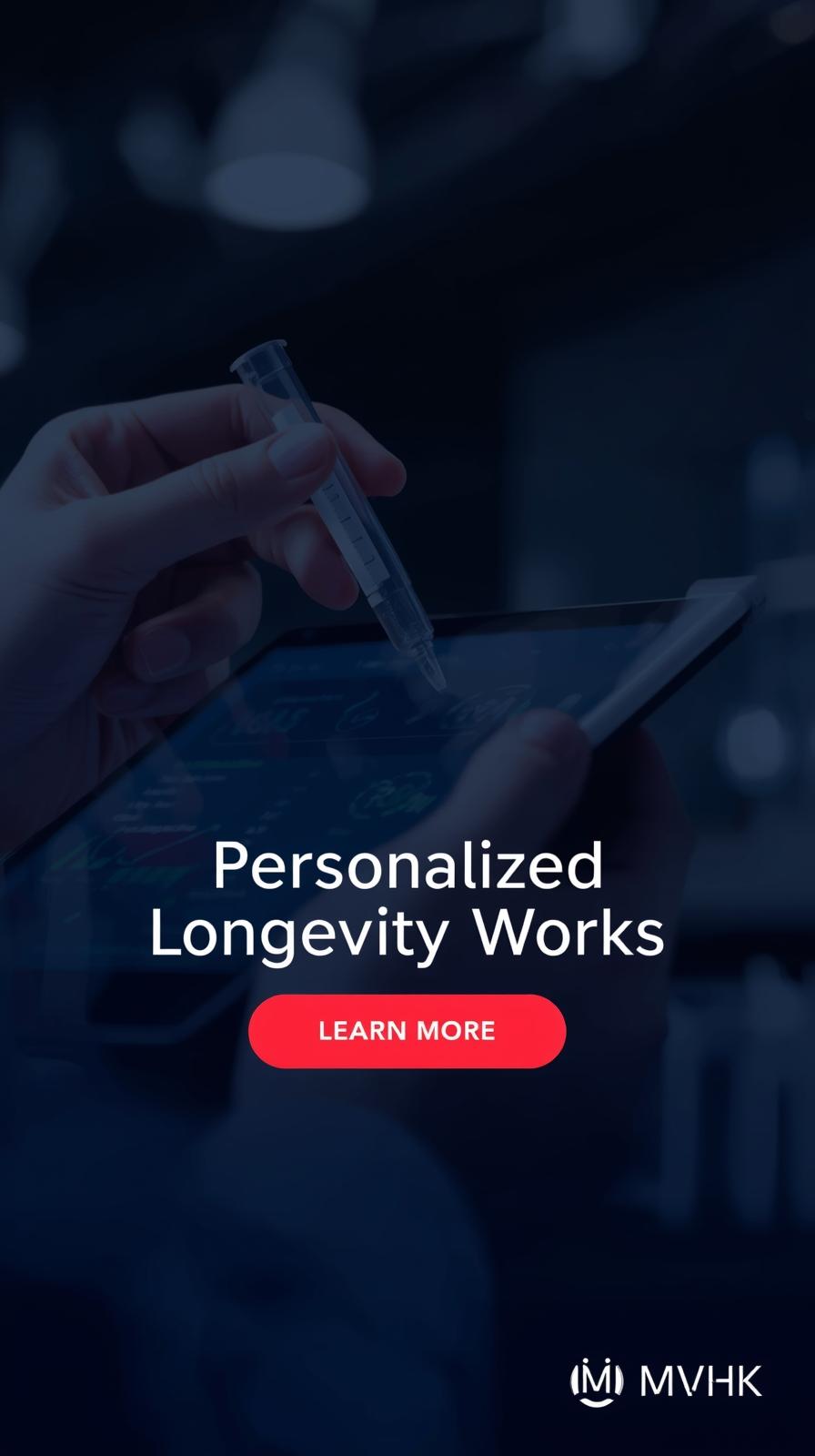 A doctor and patient reviewing biomarker test results for a personalized longevity medicine plan