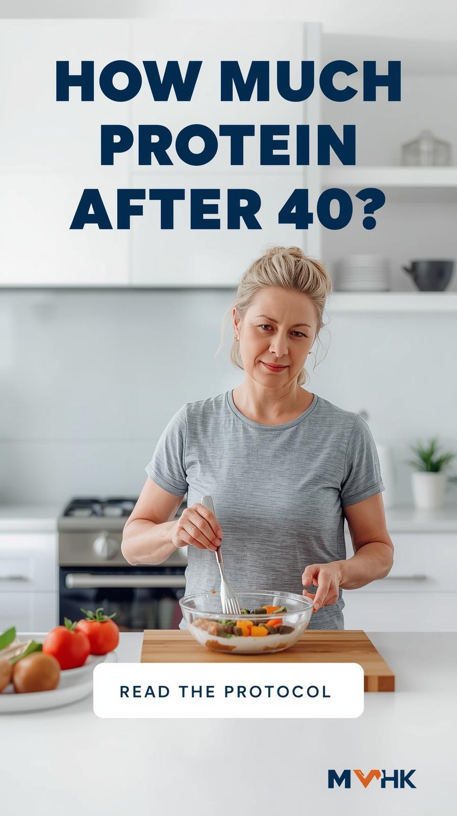 High-protein meal preparation for longevity after 40 protein distribution strategy