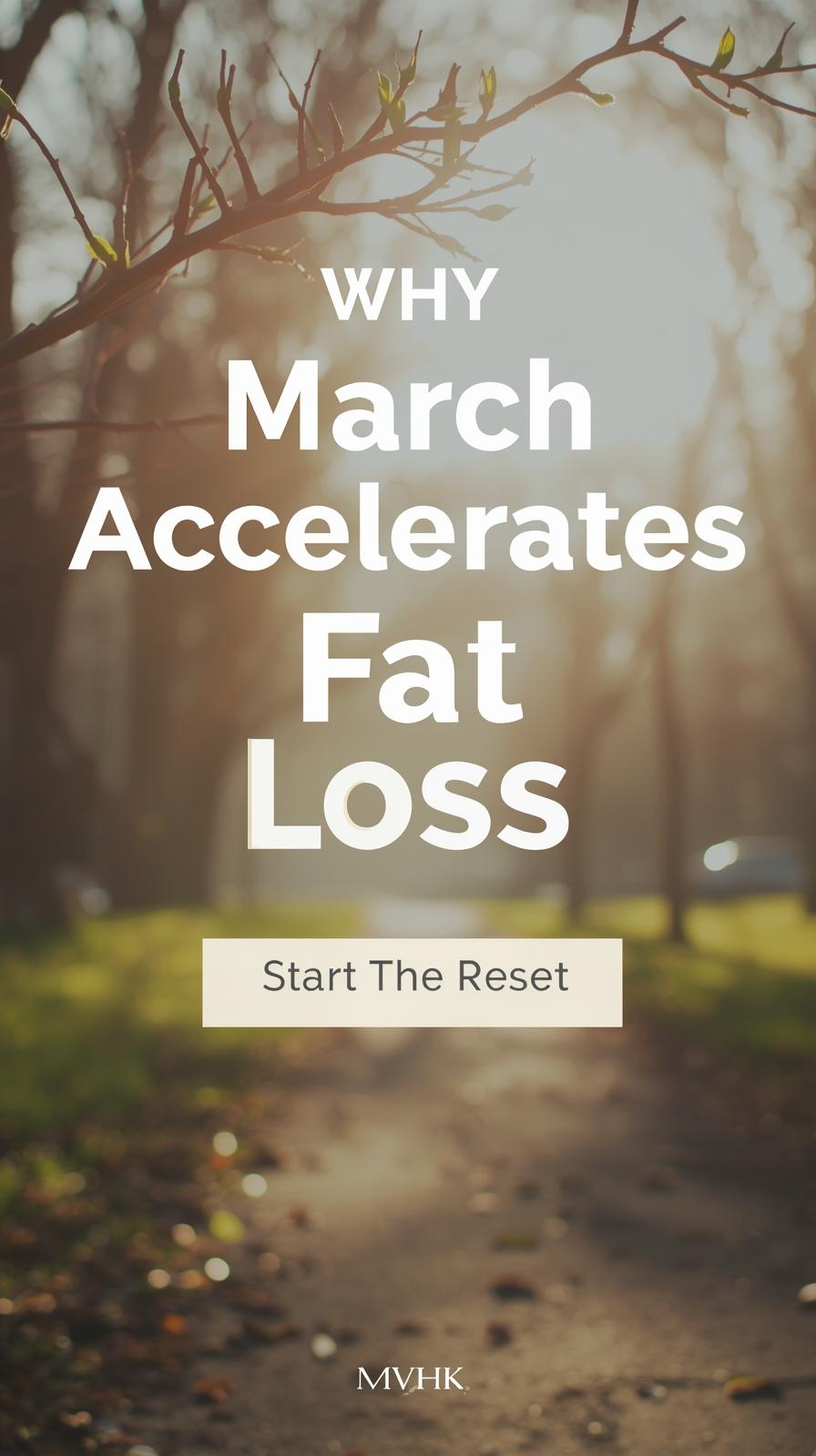 Early spring sunlight supporting March fat loss strategy