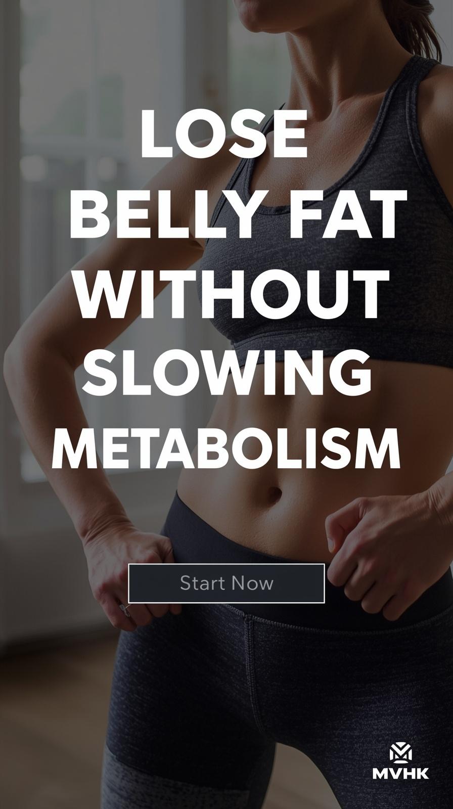 person performing resistance training for belly fat loss and metabolic health