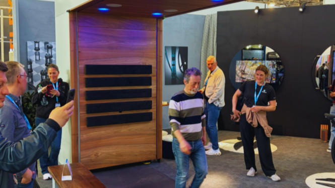 walking man on the belt