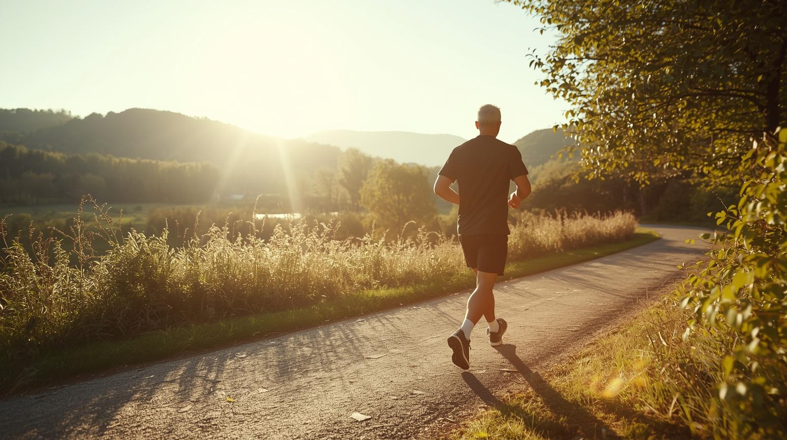 brisk walking outdoors longevity health