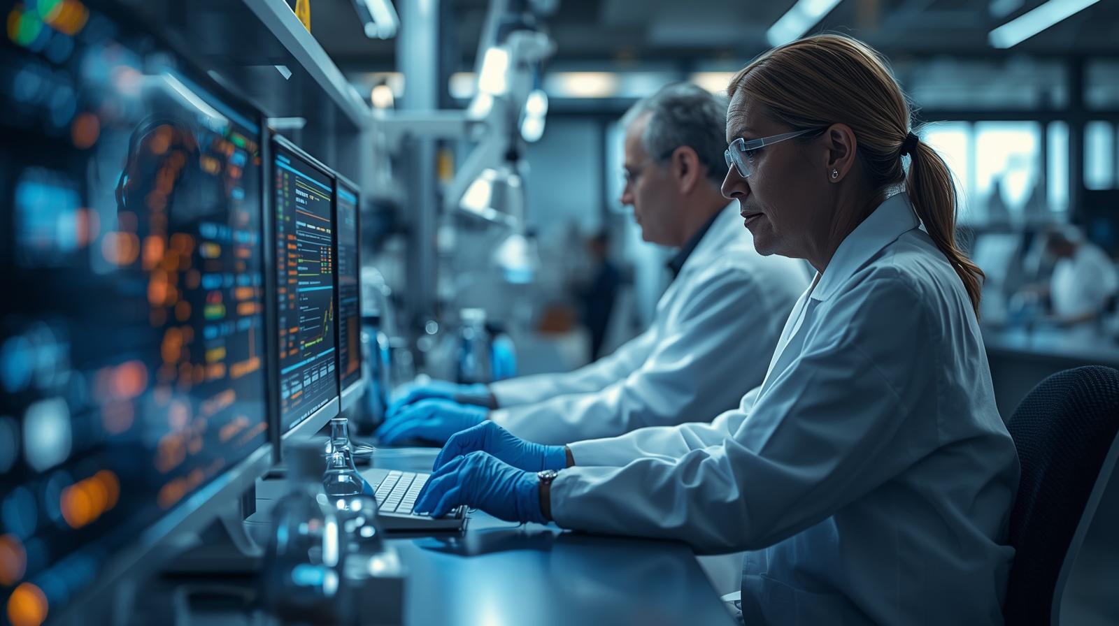 Transcriptomic aging research laboratory analyzing conserved molecular aging signatures